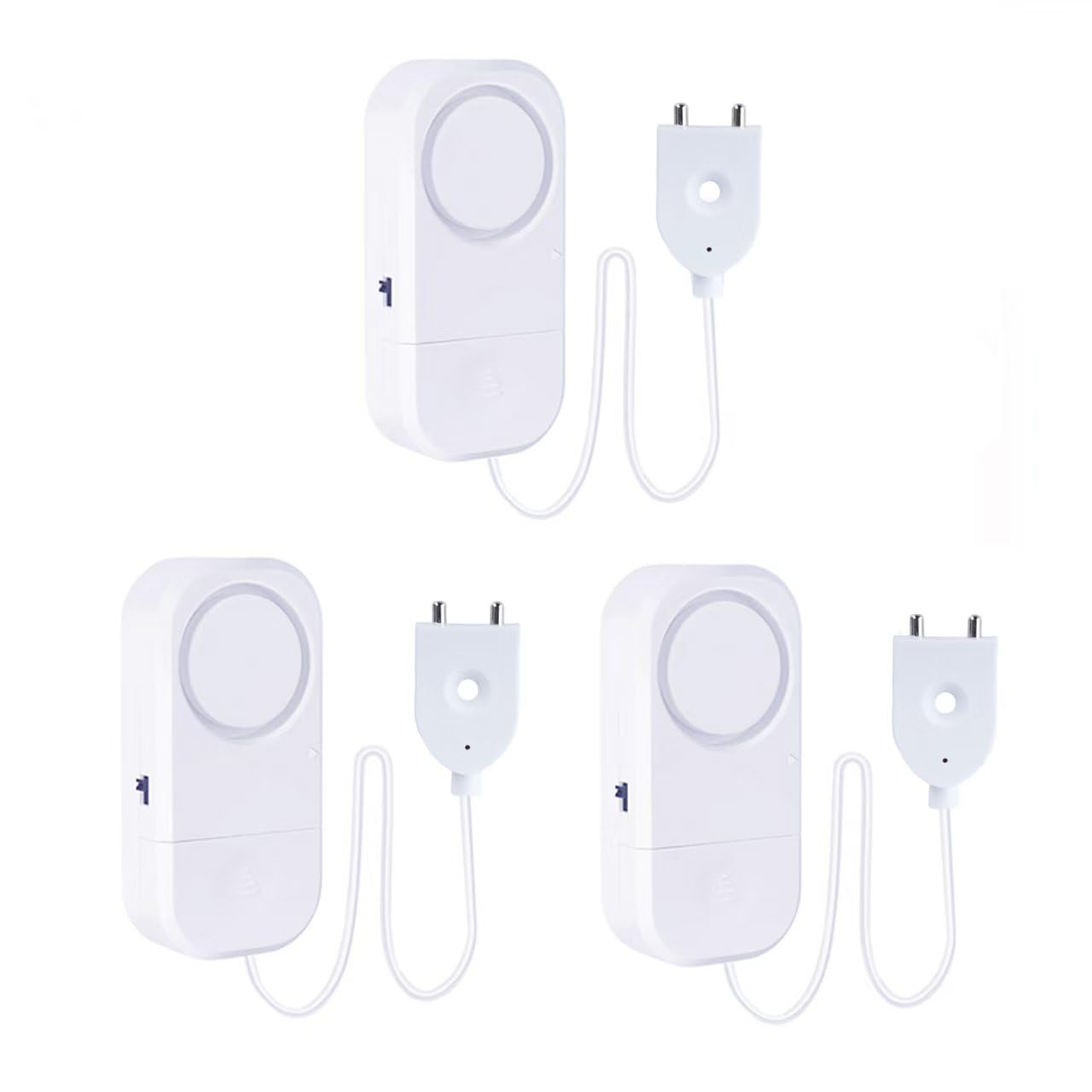 3 Pack Smart Water Leak Detector, Adjustable Alarm 120dB for Home, Water Sensor for Basement, Water Leak Alert-image-47