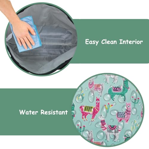 Image of NGIL Medium Top Zipper Closure Canvas Tote Bag with Attached Matching Coin Purse For Moms and Nurses