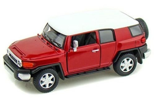 KINSMART RED COLOR TOYOTA FJ CRUISER Diecast Model Car 1:36 Scale No Box