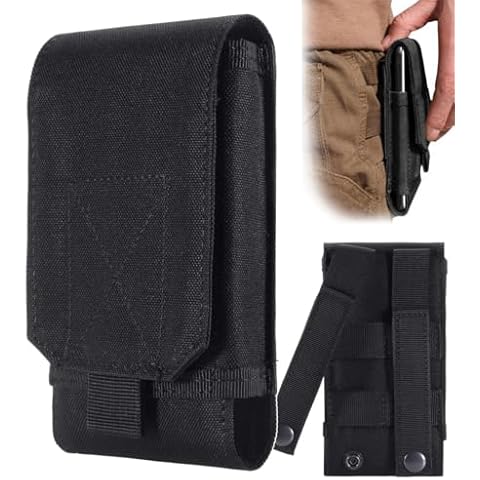 Urvoix Black Army Camo Mobile Phone Holster Cover