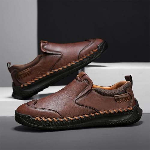 Men's Slip - on Casual Loafers，Mens Comfortable Moccasin Shoes for Walking and Driving, Soft Daily Sneaker, Mocasines para Hombre4