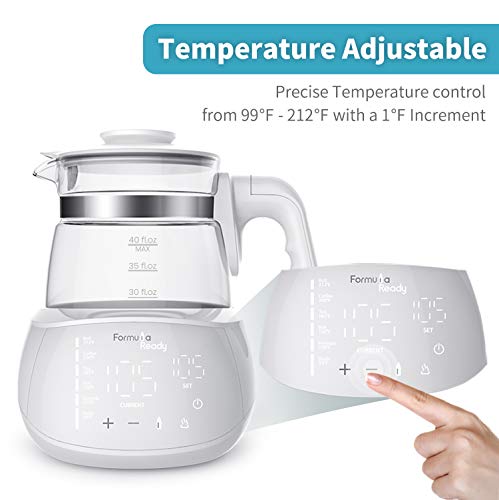 Baby Water Kettle- One Button Boil Cool Down and Keep Warm at Perfect Temperature 24/7 - Dispense Water Instantly- Replace Traditional Bottle Warmer