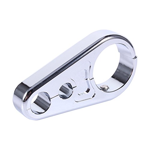 Suporte de cabo de guiador, cabo de frenagem com chapeamento de alumínio de alta resistência cor fác