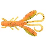 Berkley (バークレー) マックスセント クリッターホッグ 2.6インチ チャートリュースグリーンブラックフロレセントオレンジ PBMSCRH2.6-CGBFO ブラックバス ロックフィッシュ シーバス チヌ