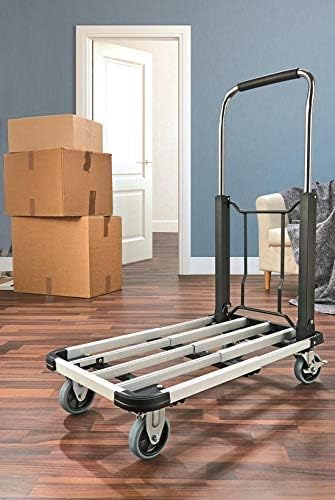 Kinzo steekwagen met platform - platformwagen - inklapbaar - 150 kilo
