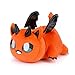 Mee Meows Wolf Cat Food Plush Cat Mee Meow, urocza anime kreskówka Pchana dla zwierząt figurka zabawka Pluszowa poduszka dla fanów dzieci,Demon cat