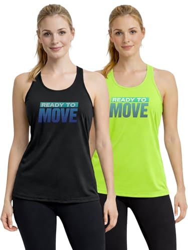 Image of 3Colors Women's Racerback Gym Vest - Tank Top | Breathable Workout & Running Activewear-Ready to Move