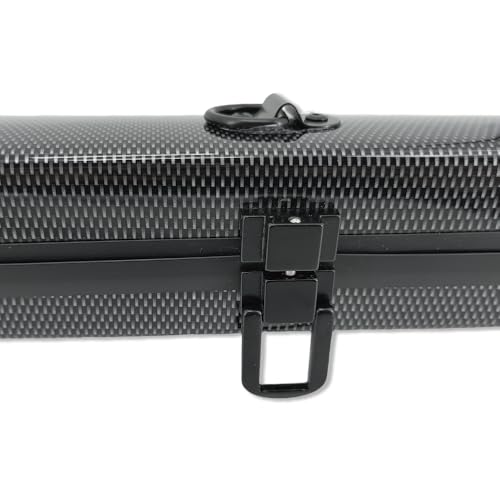 Black Violin Bow Case Cello bow case strong Light Carbon fiber Bow Box hold 2 Violin Bow Accessories Parts