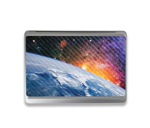 Image of MightySkins Carbon Fiber Skin Compatible with Microsoft Surface Laptop Studio 2 (2023) Full Wrap Kit - Global Sunrise | Protective Durable Textured Carbon Fiber Finish | Made in The USA