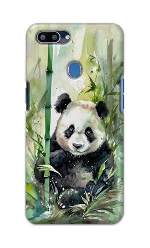 Image of Printed Hard Back Cover for Realme 2 Back Cover (Panda -J1) -190724(EA)