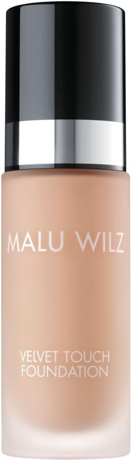 Malu Wilz Velvet Touch Foundation Light Caramel No. 32 New.