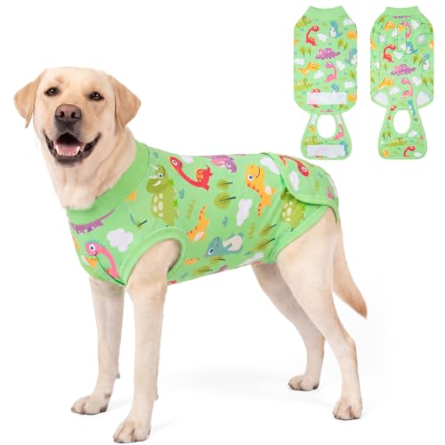 Image of cyeollo Dog Surgery Recovery Suit, Surgical Onesie for Female & Male Dogs