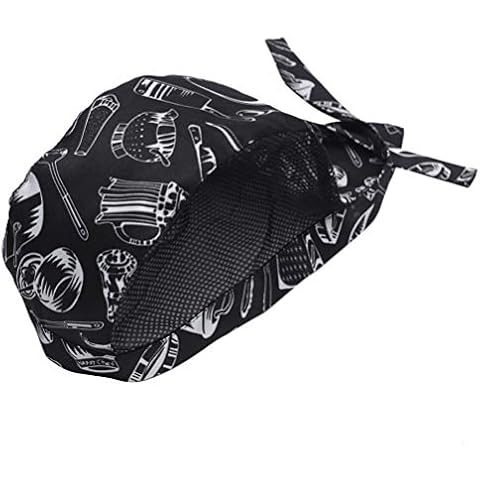 Gorra de cocinero ajustable transpirable Abaodam Cover