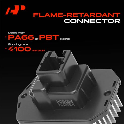 Image of A-Premium Automatic HVAC Blower Motor Resistor Compatible with Mitsubishi | for Eclipse /Galant 2006-2012, Endeavor 2010-2011
