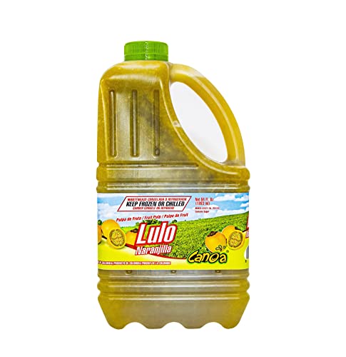 Canoa Fruit Pulp - Made With Real Fruit - 64 Fl Oz - Make Juices, Cocktails, Desserts, and More - Choose From Many Flavors - Lulo
