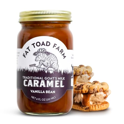 Fat Toad Farm Vanilla Bean Goat's Milk Caramel Sauce, 8 fl oz