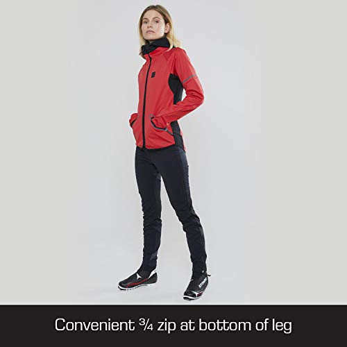 Craft Women's Pursuit 3/4 Zip Cross Country Ski Pants Black