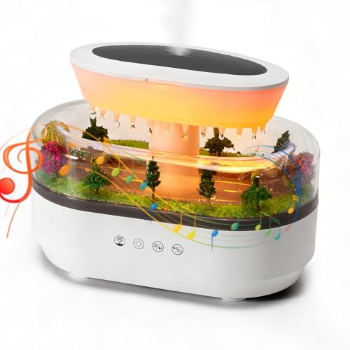 Rain Cloud Humidifier with Natural Sounds