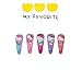 Hello Cat Hair Clips for Girls,Cute Barrettes Women Metal Snap Hair Clips Accessories Hair Gift for Girls 5 Pieces