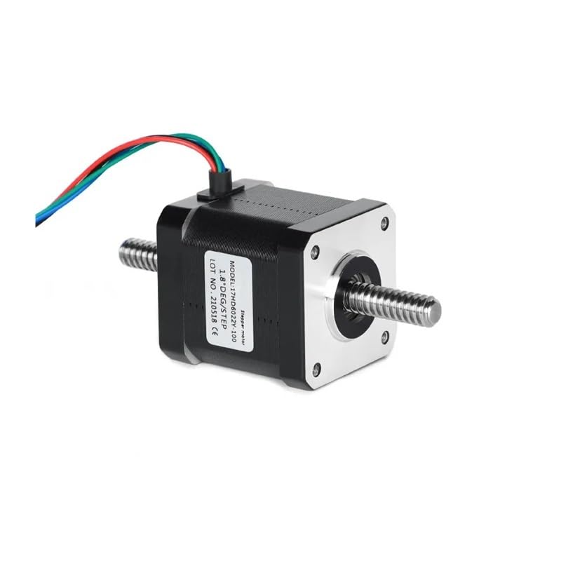 POWTAXBJGD NEMA 17 Non-Captive Stepper Electronic Starter 48mm 0.52Nm 1.5A Linear Stepper Electronic Starter with Tr8*8 Lead Screw(100mm Tr8-8)