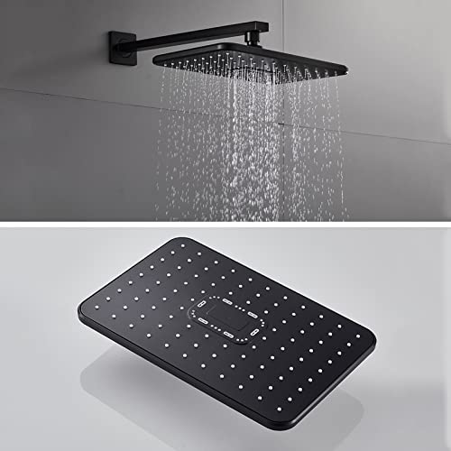 Ensemble de mitigeur de douche avec pommeau de douche effet pluie ABS - 5