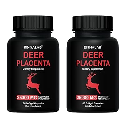 25 000 мг највиши додатак лешника 60 капсула - направљен на Новом Зеланду - (Подешавање 2 флаше, 120 капсула)