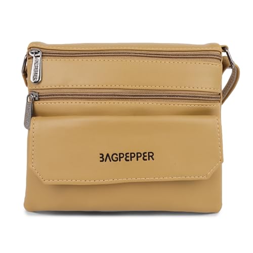 Image of Bag Pepper Sling Bag for Women Crossbody Bag for Women Phone Bag Stylish PU Leather Mobile Cell Phone Holder Pocket Purse Wallet Sling Bag Mini Shoulder Bags
