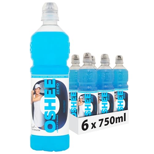 Oshee Isotonic Zero Multifruit Flavour Drink 750ml (Pack of 6) - Addition of vitamins and L-carnitine – Sugar Free – Hydration – Vitamin Drinks - Multipack