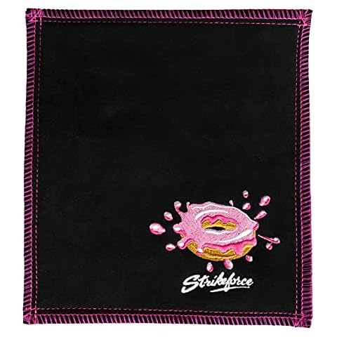 KR Strikeforce Bowling Ball Oil Absorbing Leather Shammy Donuts Towel (Donuts) Cover