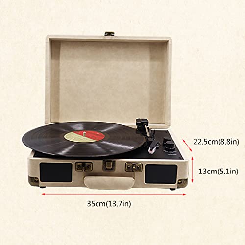 Tourne Disque Vinyle, Platine Vinyle Tourne Disque Platine Vinyle 3 Vitesses Haut-Parleurs StéRéO IntéGréS Haut-Parleur… - Les Beatles, Paul McCartney, John Lennon, RIngo Starr, George Harrison Tourne Disque Vinyle, Platine Vinyle Tourne Disque Platine Vinyle 3 Vitesses Haut-Parleurs StéRéO IntéGréS Haut-Parleur… – Image 3