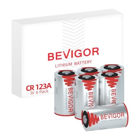 BEVIGOR CR123A 3V Lithium Battery Pack Cover