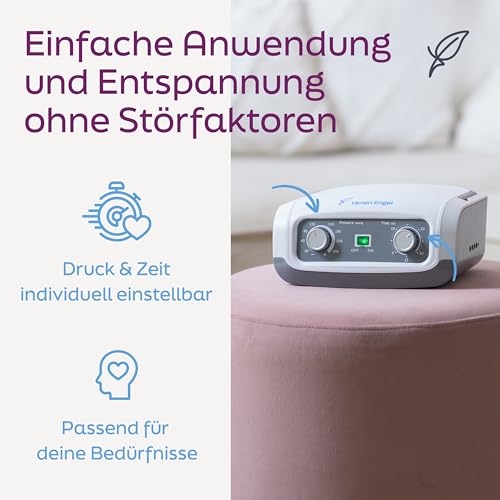 Venenmassagegerät Venen Engel 4 Basic mit Beinmanschetten und Luftkammern