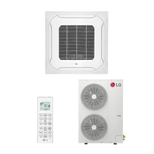 Ar Condicionado Split Cassete 4 Vias 48000 Btus Inverter Lg Frio Ztnq48gmlaa.anwzbr1-220v
