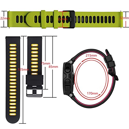 Correa de reloj de 20 mm para Garmin Vivoactive 3 Forerunner 245 Venu 5