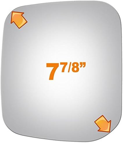 Flat Driver Side Mirror Replacement Glass for 1997-2004 MITSUBISHI MONTERO SPORT