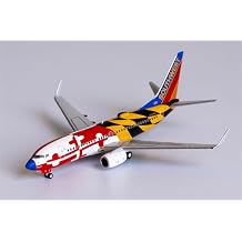 ACE HOBBY for NG Models for Southwest Airlines for Boeing B737-700 N214WN Blue Nose 1400 Aircraft Pre-Built Model