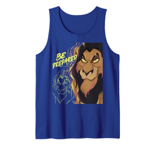 Débardeur Scar Le Roi Lion Disney pour Halloween en coton confortable