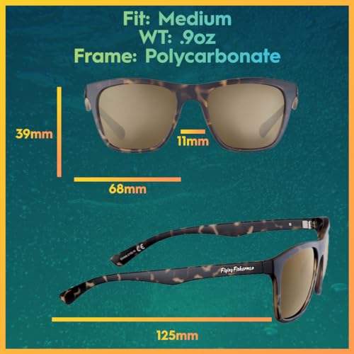 Flying Fisherman Fowey Polarized Sunglasses with AcuTint UV Blocker for Fishing and Outdoor Sports3