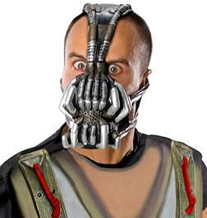 Batman The Dark Knight Rises Three-Fourth Bane Mask, Multi-Colored, One Size