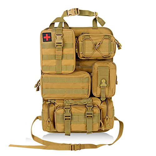 Z8 Tactical Front Seat Back Storage Bag/Hanger Bag Organizer With 5 Bags,Universal Fits For All Vehicel thumb #6