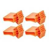 Veemoon 4 Almohadillas Antideslizantes para Escaleras Tapetes de Goma Duradera Forma de Abanico Accesorios Protectores para Patas Juego de 4 Piezas Compatibles Escaleras Telescópicas