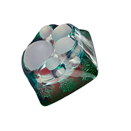 Illumina La Tua Tastiera: Tasti in Resina 3d Per Tastiere Meccaniche Natale verde