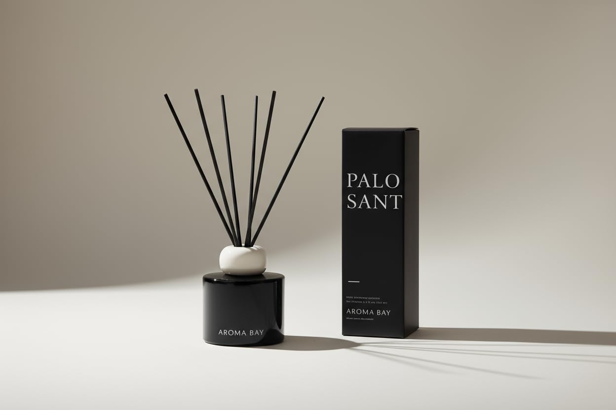 5.1 fl oz Reed Diffuser Set,150ml (Palo Santo)
