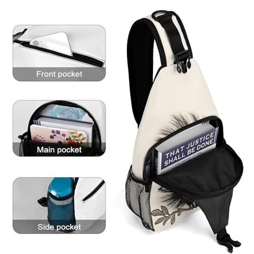 Bolso crossbody deportivo para mujer y hombre 38x20 cm miniatura 4