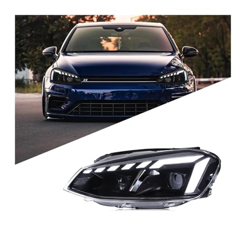 Conjuntos de faros delanteros Volkswagen Golf 2013-2017 con intermitentes 7