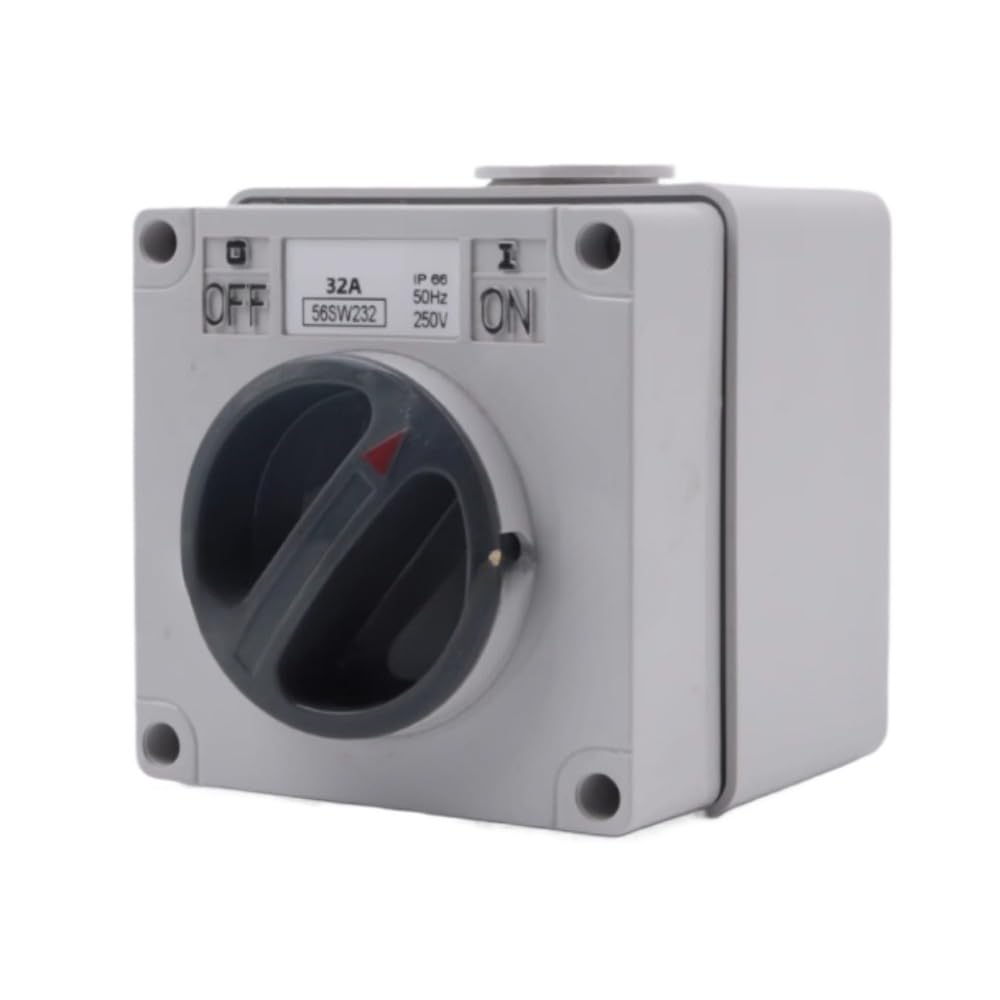 1 Piece Waterproof Switch 56SW232 250V 32A