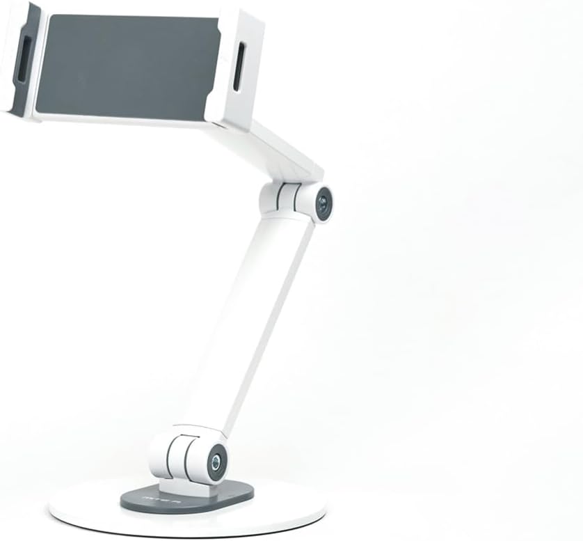 MITER 2-in-1 Magnetic Book & Tablet Stand – Detachable Acrylic Holder for Paper Books, Magnetic Mount for iPhone, iPad, Galaxy, Kindle, Boox, e-Reader Adjustable Innovative-Stand