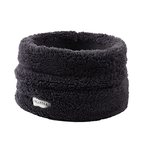 Image of JANGANNSA Fleece Kids Scarf - Warm Winter & Autumn Neck Warmer for Boys & Girls 1-6Y
