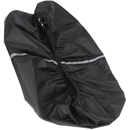HEMOTON Bike Basket Cover Waterproof Rainproof Front Basket Liner Foldable Design Bicycle Accessories for Mountain Bikes and Commuting