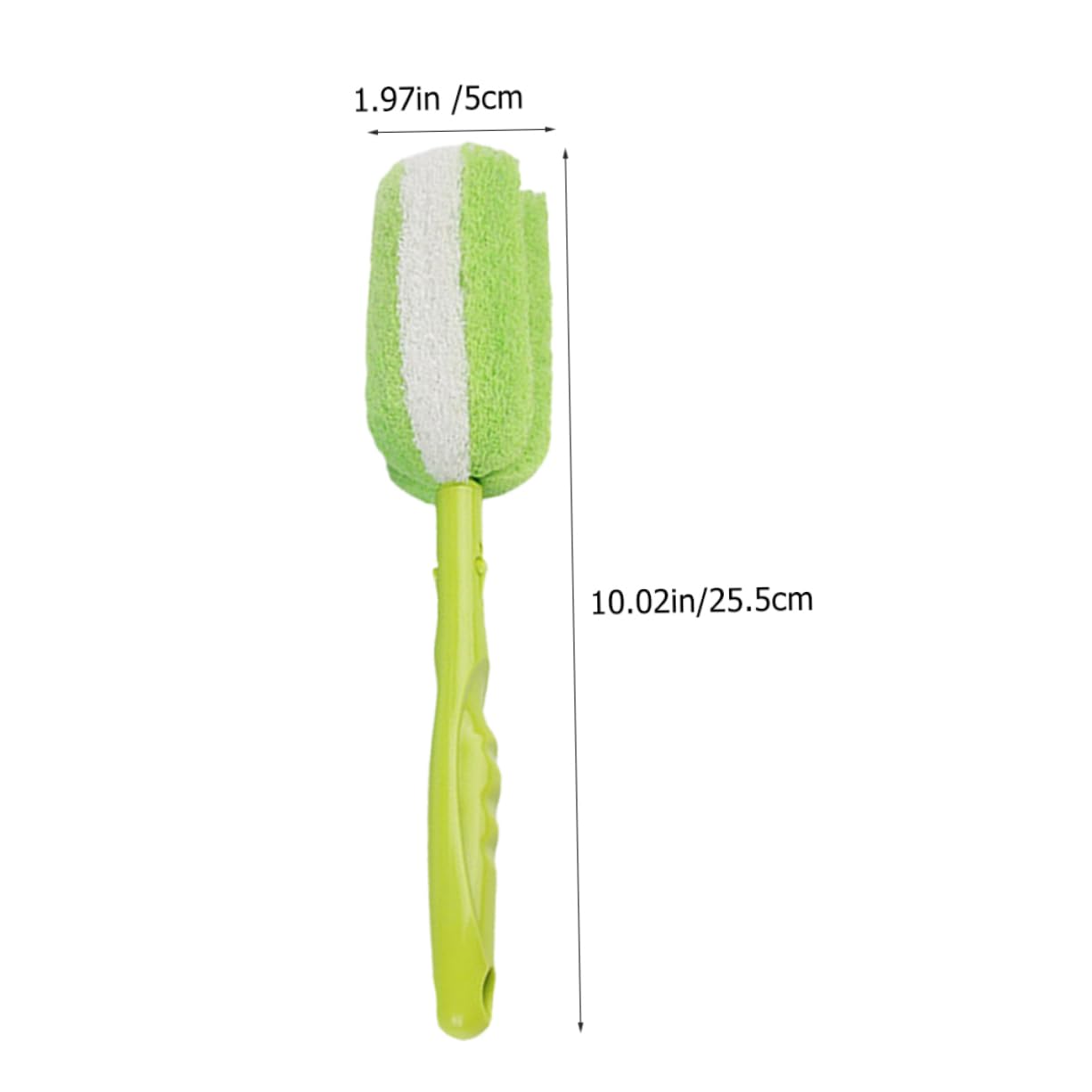 Gogogmee Long Handle Bottle Brush 4pcs Cup Brush Set Multi-use Cleaning Brush for Wine Milk Bottles Random